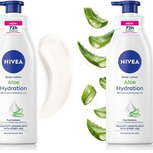 Nivea Aloe Hydration Body Lotion, 400ml (Pack of 2)