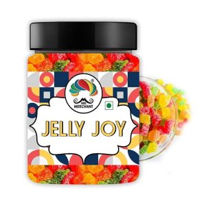 Mr. Merchant Premium Jelly Bites (Sugar Coated Fruit Jelly Candy) (300g)