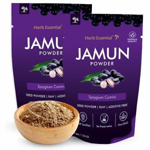 Herb Essential Jamun Powder 50g, Pack of 2, Pure Ayurvedic, Daily Wellness