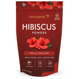 Herb Essential Hibiscus Powder for Hair, 100g, Hair Growth, DIY Face Pack