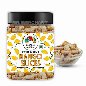 Mr. Merchant Mango Slice (Pachak Khatta Meetha Aam Papad Churan) Fresh, 300 Gram